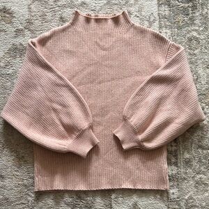 Line & Dot Alder Sweater Pink size small